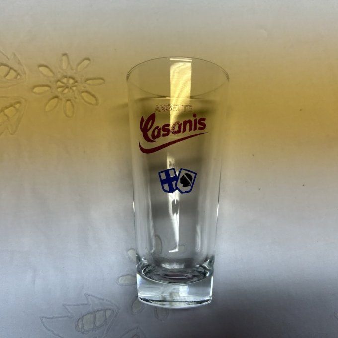 Verre publicitaire, Anisette CASANIS, collector